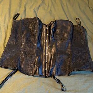 Black Lace Corset